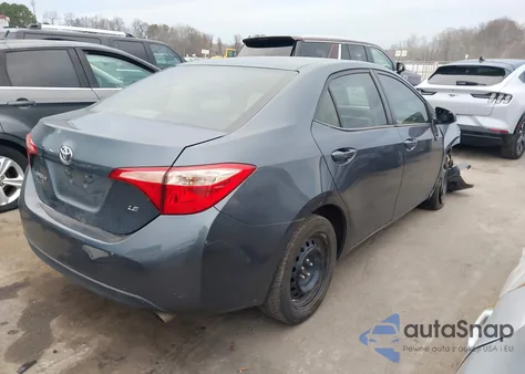 2018 Toyota Corolla Le из США, поврежденный, VIN 2T1BURHE4JC984956